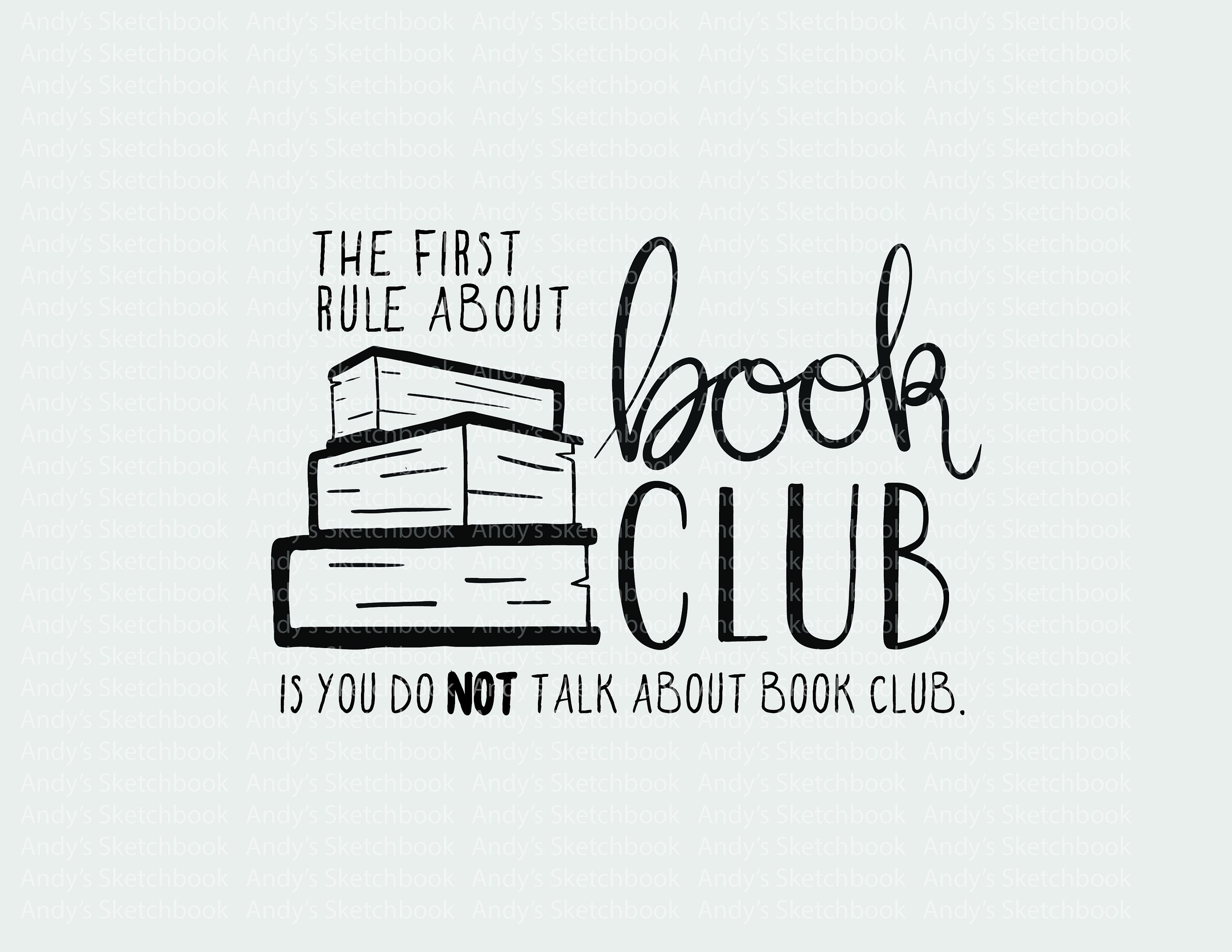 Book Club Journal, Reading List Notebook, Reading Journal 
