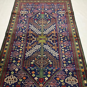 ラグ・カーペット Afghan baluch rug ラグ・カーペット Afghan baluch taimani rug ラグ・カーペット Afghan