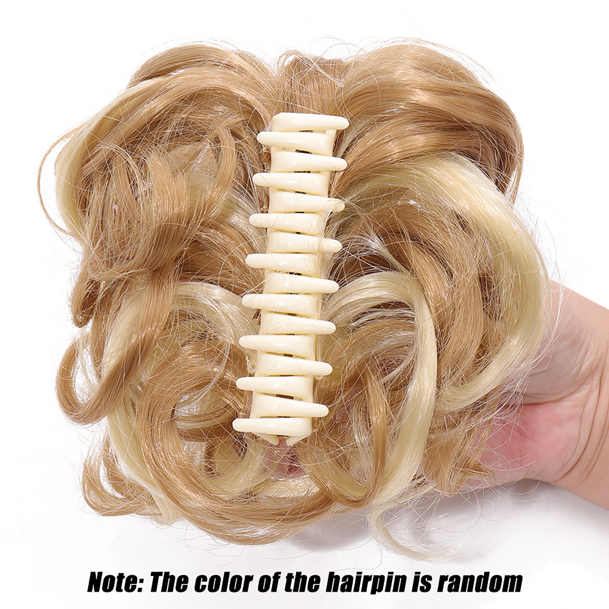 Messy Bun Clip in Hairpiece Hair Extension Tousled Updo Hair Etsy