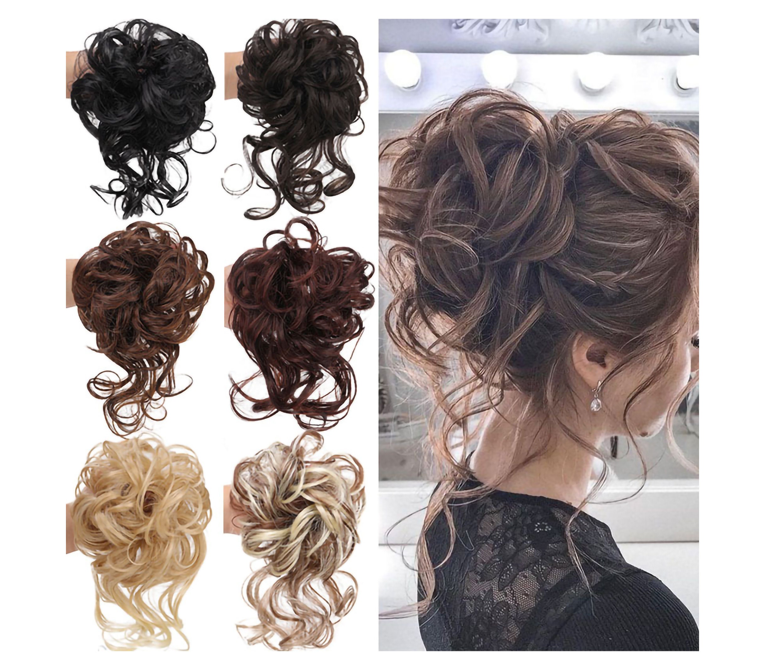 Synthetic Hair Bun - Etsy UK Synthetic Hair Bun - Etsy UK