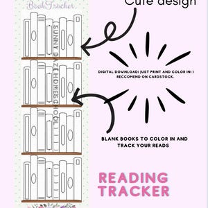 Reading Tracker Bookmark