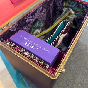 Singer box replica sewing custom color