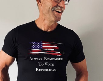 Vote Republican Political Tee- Conservative T-Shirts
