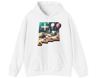 New Mexico Aliens Roswell Hoodie | State Pride Souvenir, Land of Enchantment