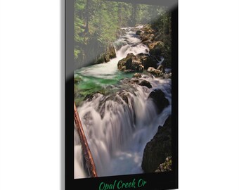 Opal Creek, Oregon- acryl kunstfotografie