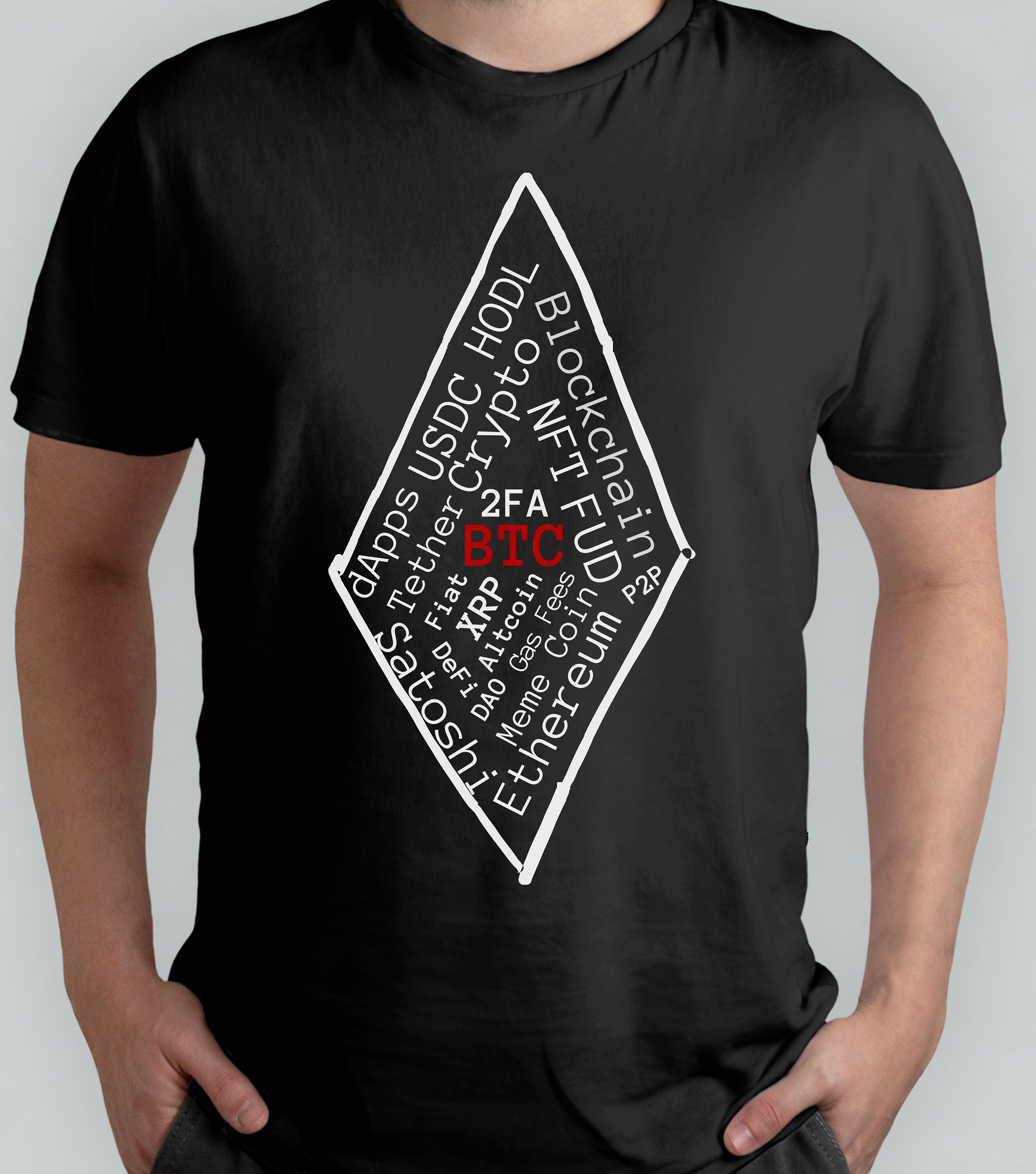 Cryptocurrency Investor Shirt- Bitcoin Maxi- Crypto Jargon Design- Crypto  Acronyms - Etsy