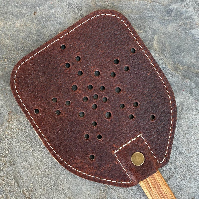 HeritageLeatherWaco Leather Fly Swatter - Thumbnail 3