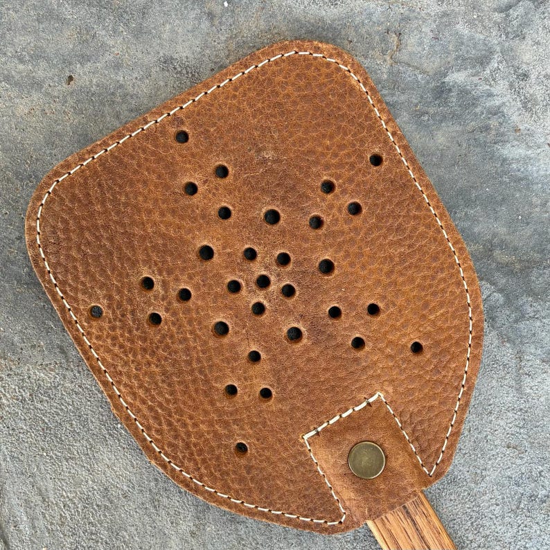 HeritageLeatherWaco Leather Fly Swatter - Thumbnail 5