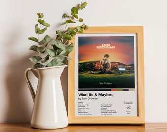 Tom Grennan - What Ifs & Maybes Album Cover Poster (Digital Download)