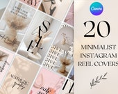 Minimalist Instagram Reel Covers Instagram Reel Minimalist Templates Instagram Small Business Reel Cover Minimalism Instagram Reel Covers