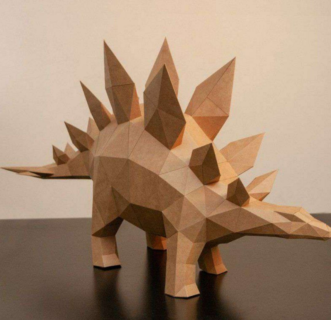 DIY Papercraft Estegosaurio Printable Templates Papercraft Template 