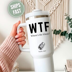 Mechanic Tumbler, 10mm Socket Gifts for Mechanics, Funny Mechanic Mug, Mechanic Birthday Gift Ideas,  Car Mechanic Gift
