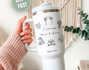 Wedding Coordinator Tumbler, Wedding Coordinator Gift, Wedding Planer Tumbler for Wedding Organizer Gift