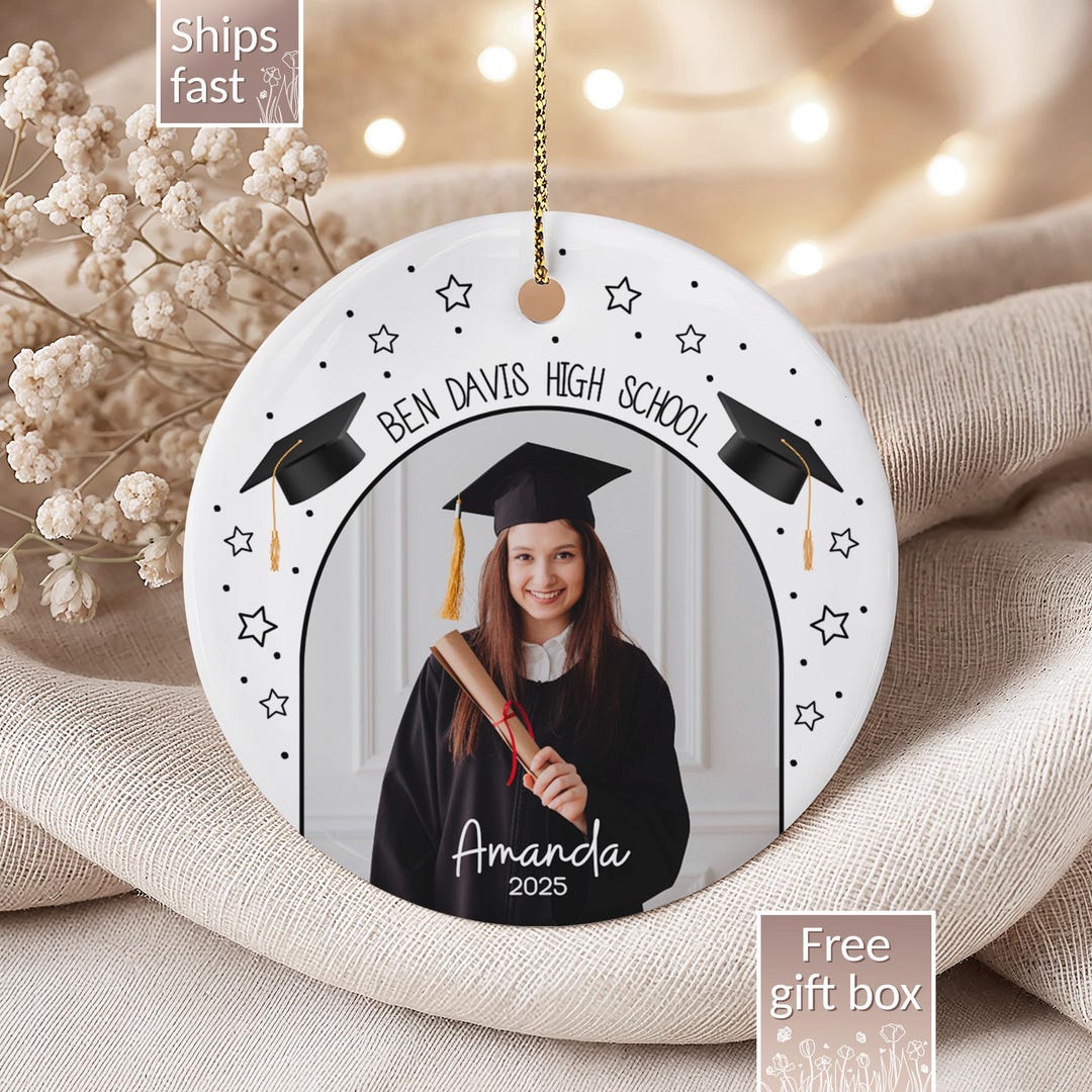 Class of 2026 Ornament, Senior Ornament, College Graduation Ornament ...