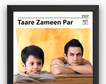 Taare Zameen Par Digital Art Poster | Aamir Khan Poster | Bollywood Poster | Instant Download