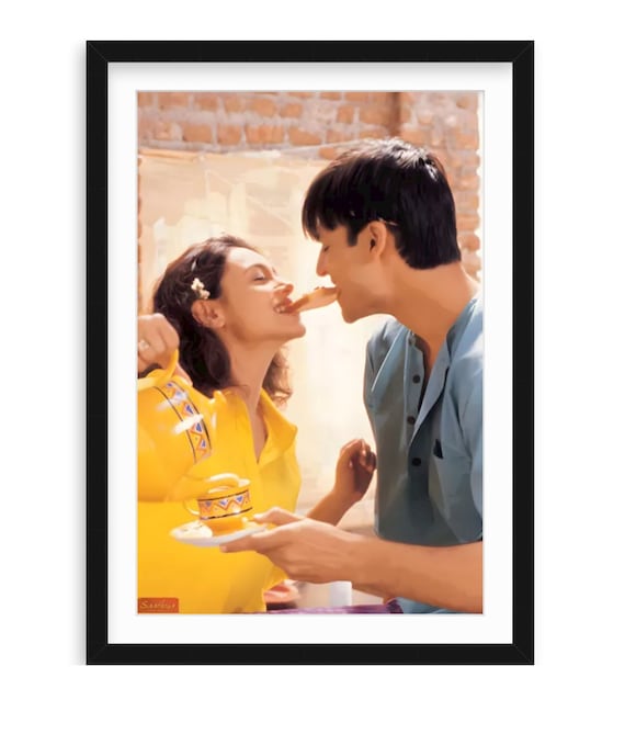 Buy Saathiya Movie Digital Art Poster Bollywood Vivek Oberoi Rani Mukerji Instant Download Online in India Etsy