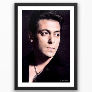 Salman Khan Poster | High Resolution Digital Art | Instant Download