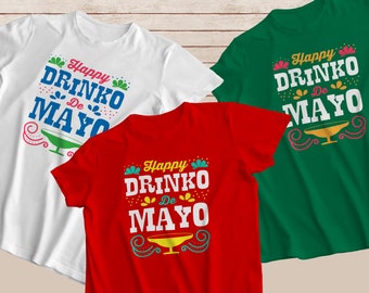 Drinko de Mayo SVG, Mexican Tshirts, PNG Mayo, Tshirts DTG