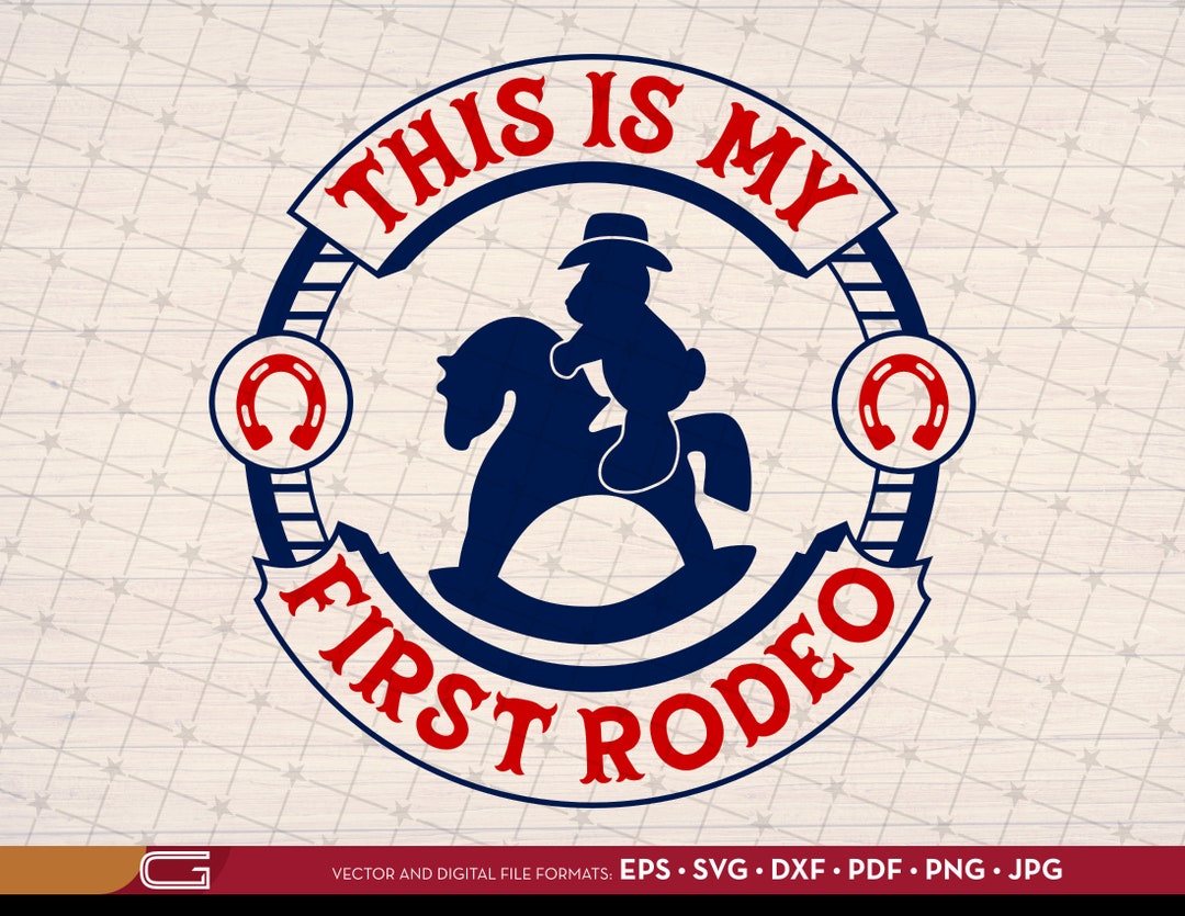 Our First Rodeo Icon First Rodeo Teddy Bear SVG, Texas Rodeo Design (digital Download) - Etsy