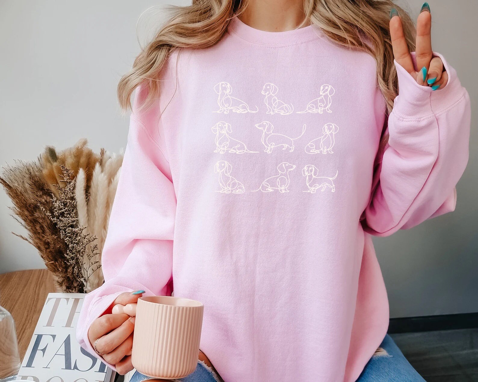 Dachshund Weenie Vacation Sweatshirt