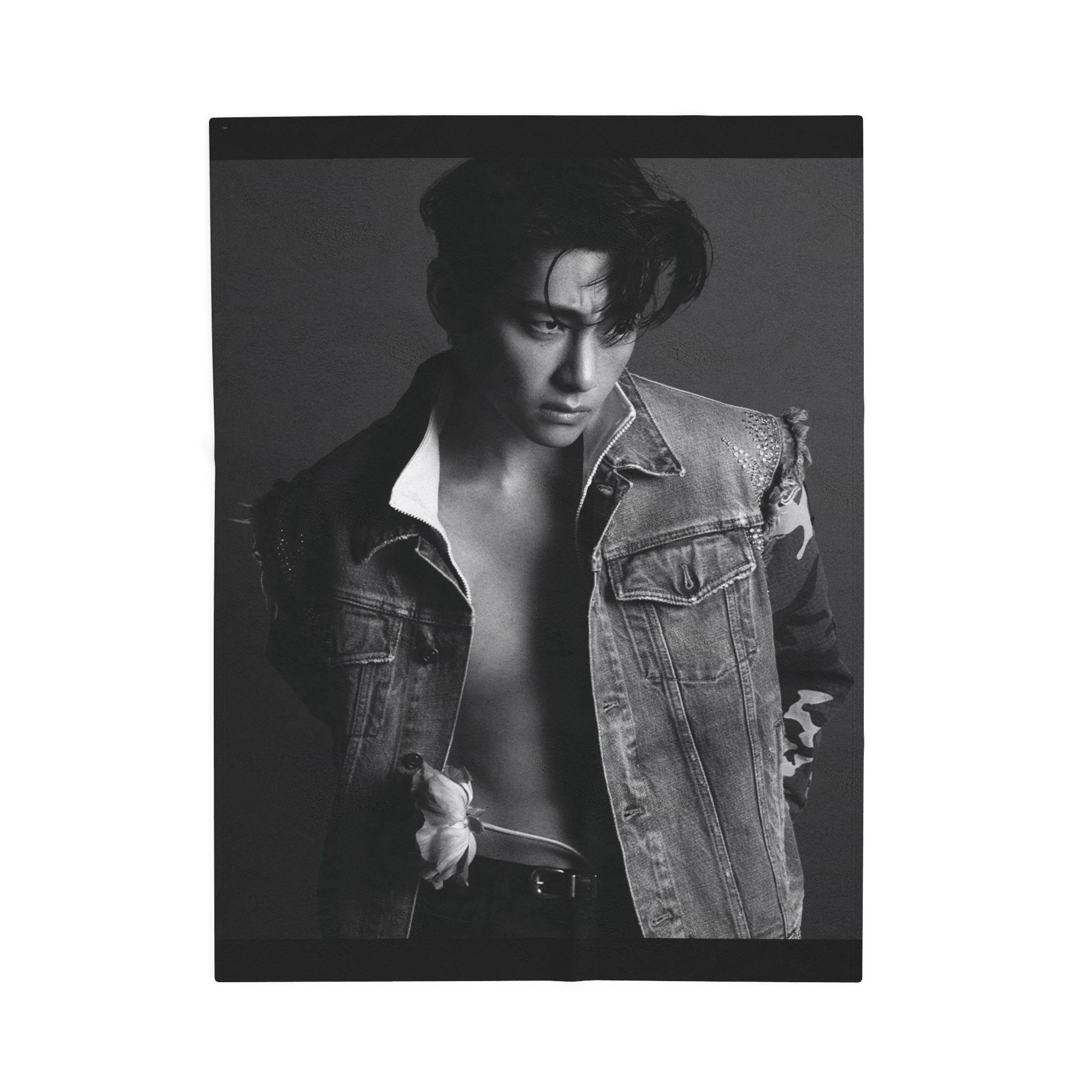 Bts Taehyung Fleece Blanket - Etsy
