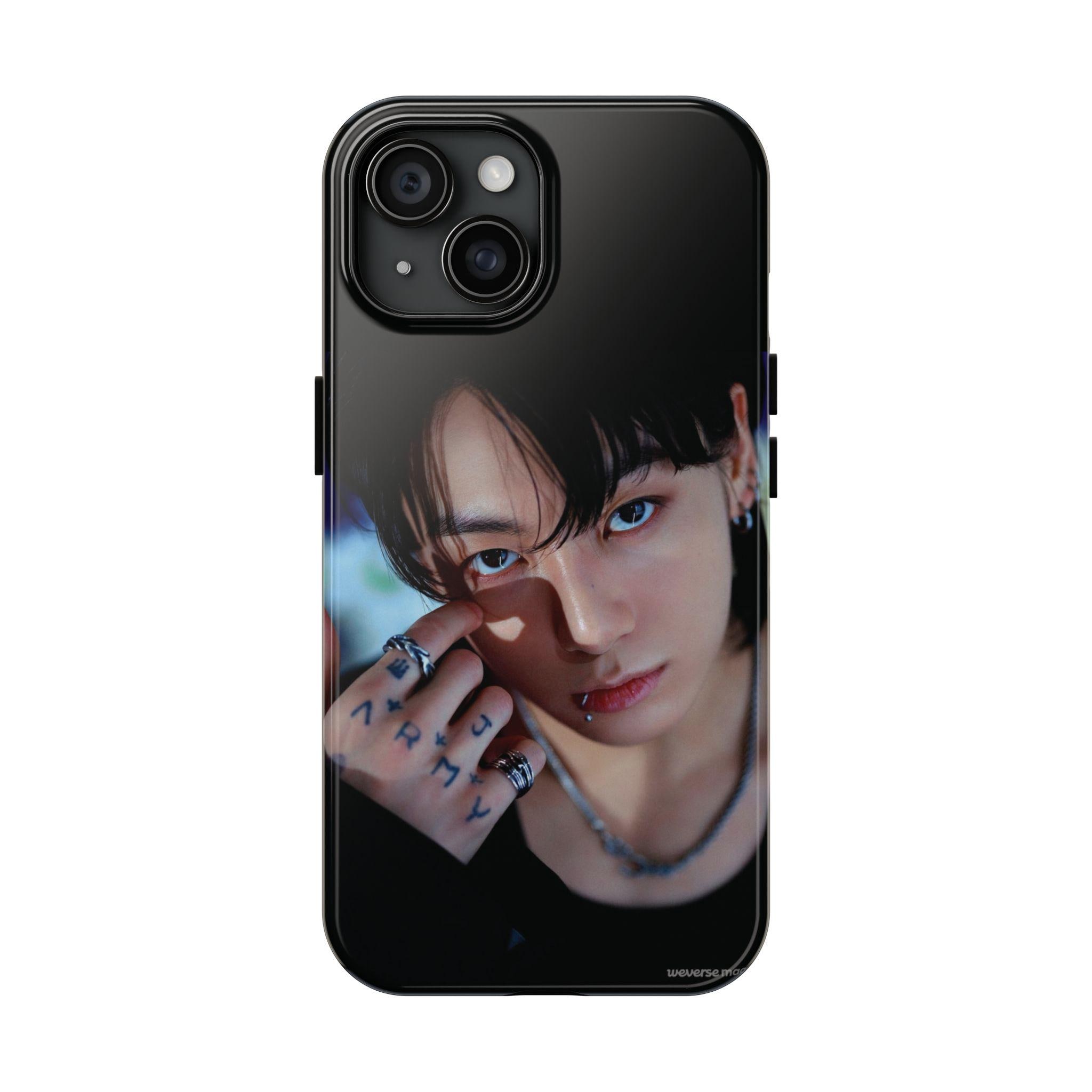 BTS ジョングク ブラックティンケース Jungkook phone case - Etsy 日本
