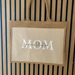 Jute Tasche MOM Bild 2