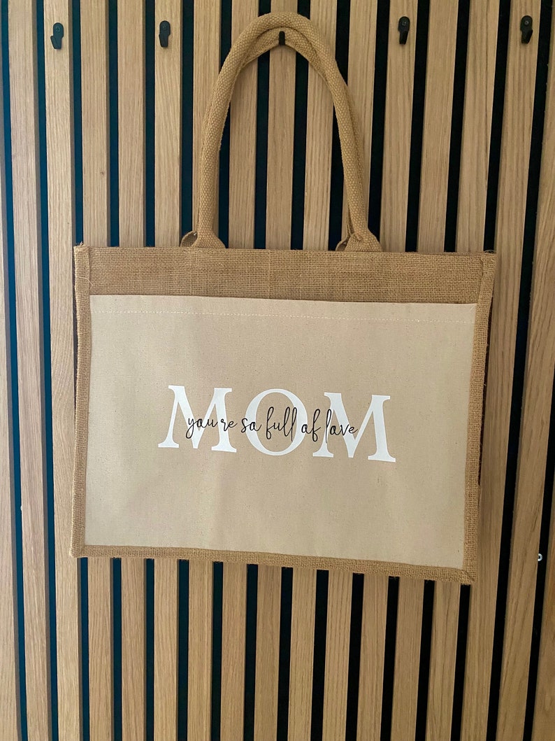 Jute Tasche MOM Bild 2