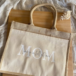 Jute Tasche MOM Bild 1