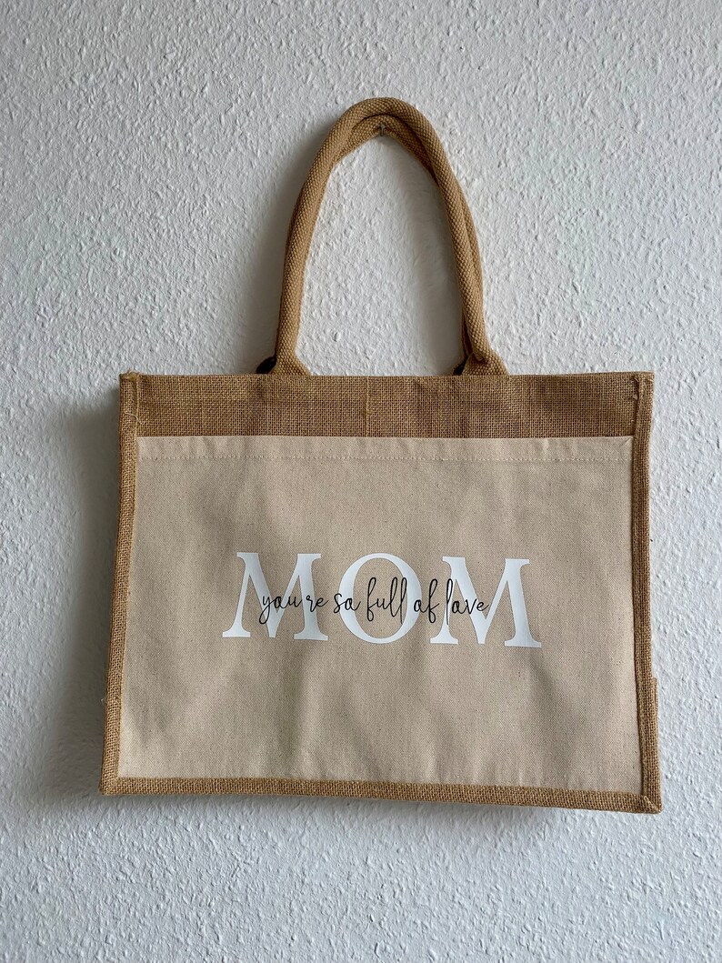 Jute Tasche MOM Bild 3