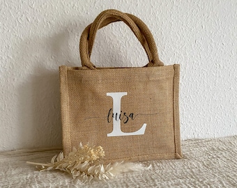 Jute-Tasche Mini Gift Bag