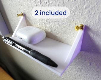 Office Shelf (2 PACK): USA Made PLA Cubicle Shelf