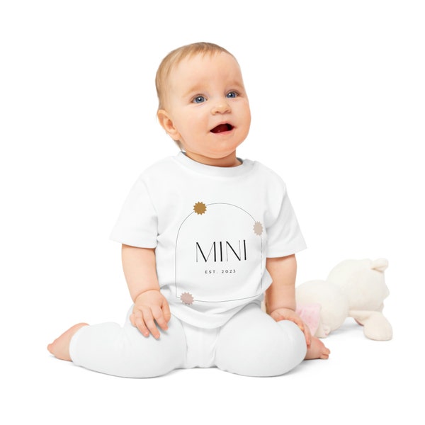 Baby T-Shirt, Passendes Familien Shirt, Mama und mich Outfit, Mama und mich Shirt, Baby kleidung, Baby Mädchen Kleidung, Bio Baby Shirt