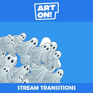 Stinger Ghost Transition | Twitch Transition, Animated Stream Transition