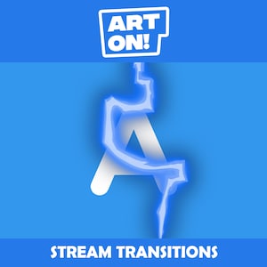 Blue Anime Speed Transition | Twitch Transition, Animated Stream Transition