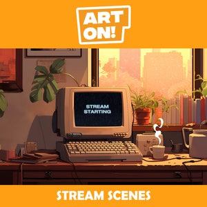 Chill Lofi Room Animated Scenes | Twitch Stream Scenes | Twitch Stream Overlays | Cozy Animated Scenes