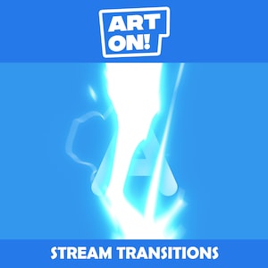 Anime Style Electric Stinger Transition | Twitch Transition, Animated Stream Transition