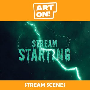Scary Stream Scenes | Horror Twitch Stream Scenes | Twitch Stream Overlays