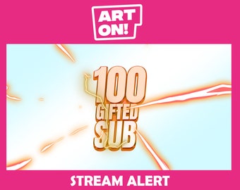 Avviso di iscrizione in regalo per Orange Electric Anime su Twitch (download digitale)