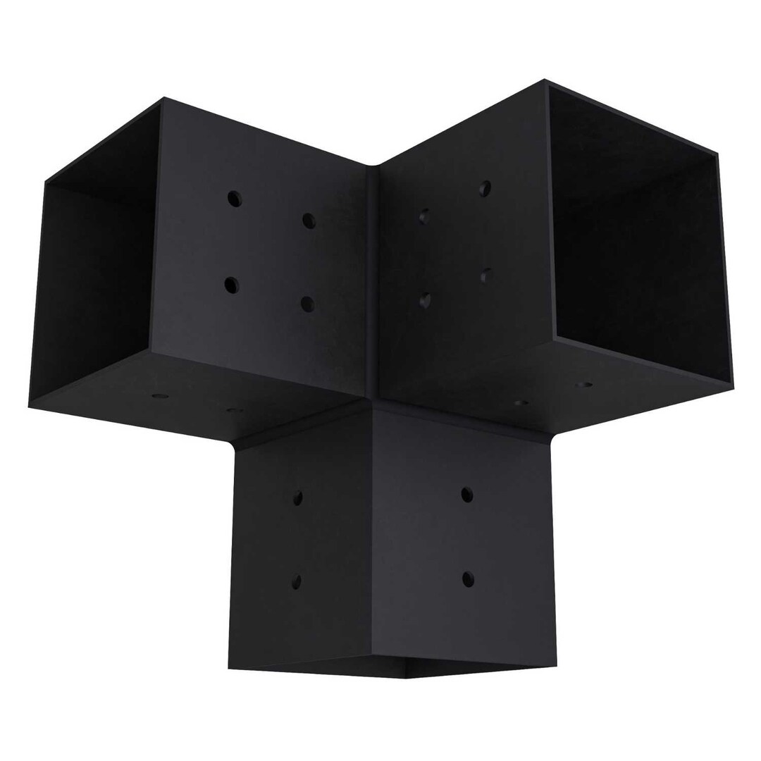 Universal 3way 4x4 Corner Bracket 14gauge Steel Made in Etsy