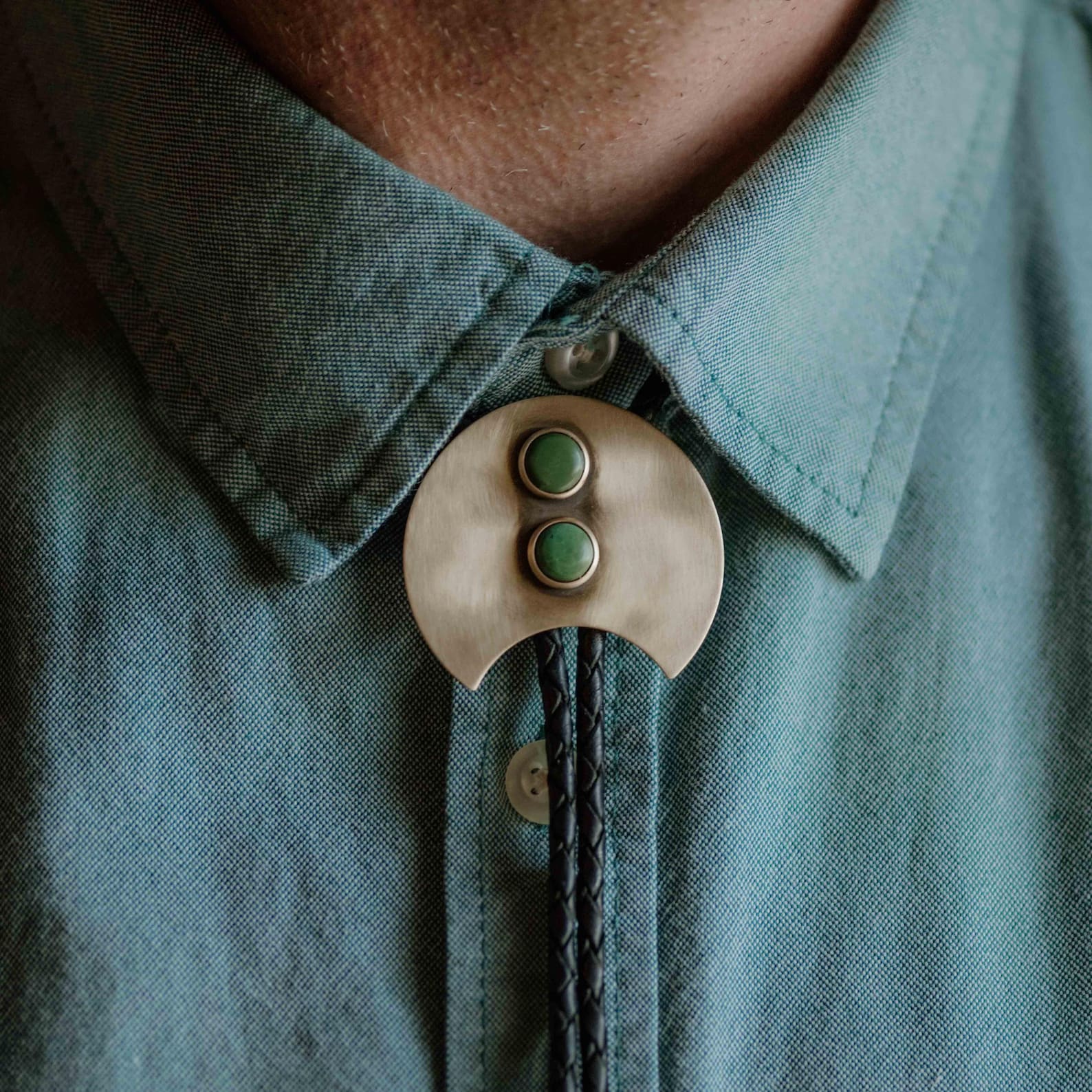 Canyon Sky Turquoise Bolo Tie main image 0