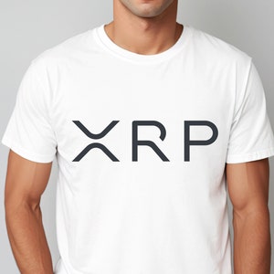 Chemise crypto XRP, T-shirt crypto-monnaie, T-shirt crypto-monnaie, T-shirt tendance Crypto Coin, Ripple XRP, Cadeaux Crypto Investor Trader