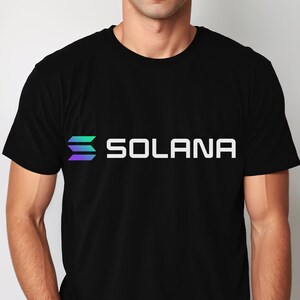 Solana Crypto Currency Shirt, Trendy Crypto tshirt, SOL Trading Shirt, Digital Assets, Money Finance, BTC T-shirt, Solana Merch, Crypto Gift