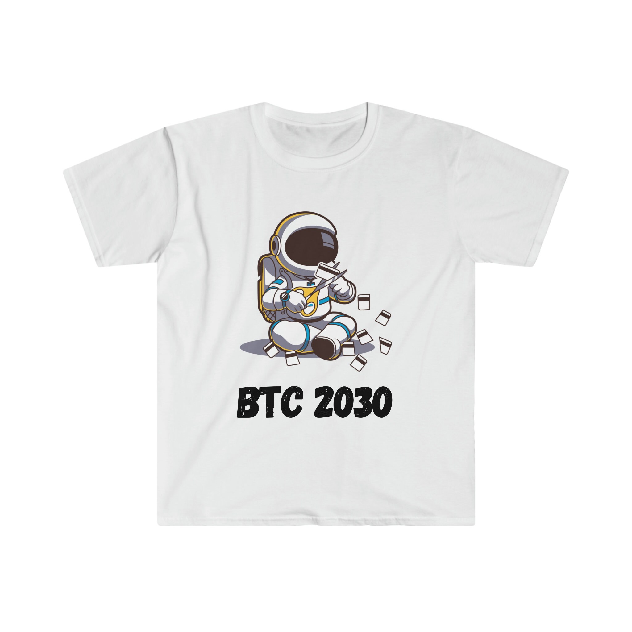 Camiseta BTC 2030 / Ropa futurista Bitcoin para entusiastas e inversores de  las criptomonedas - Etsy España
