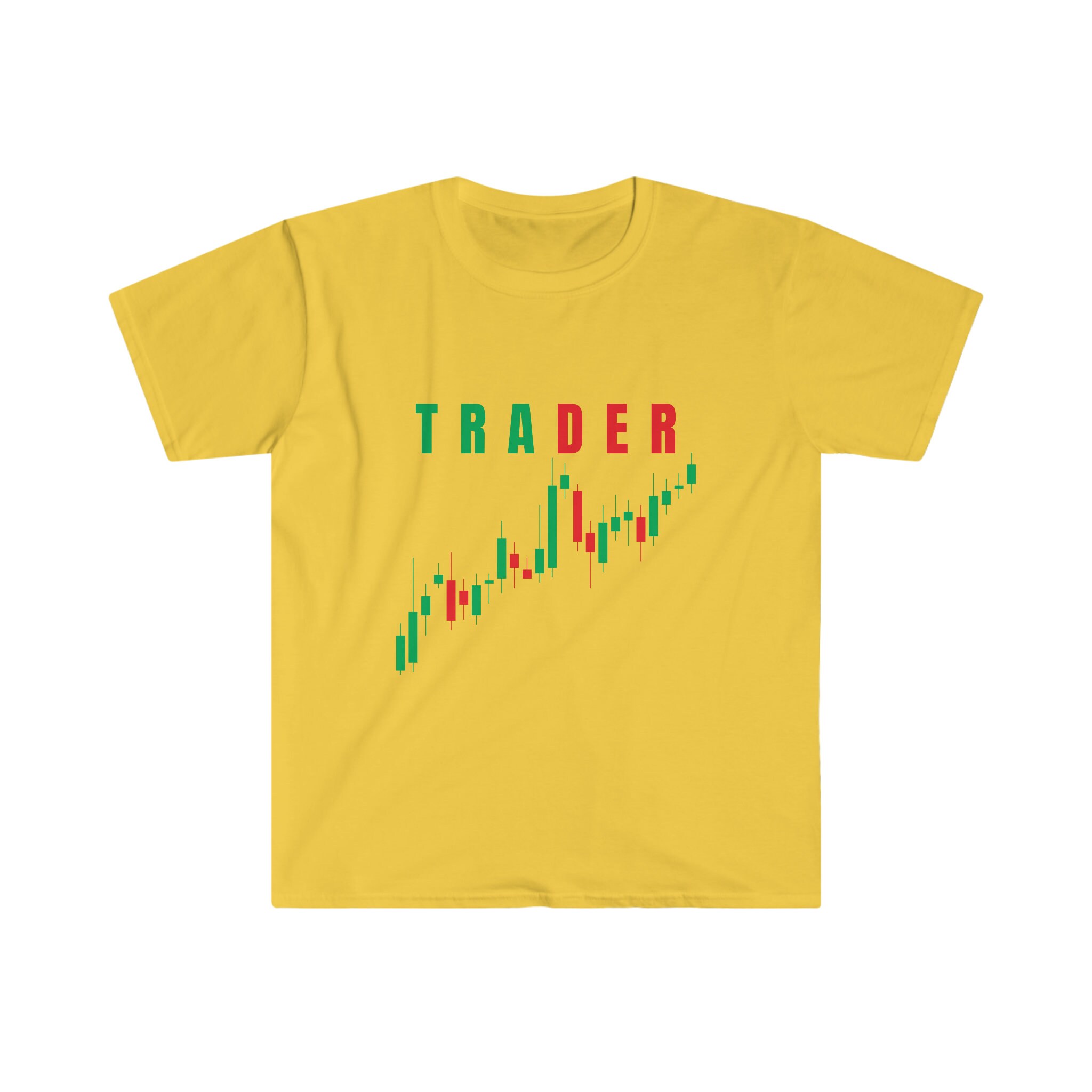 Forex Rader Merch TRADER Candlestick Chart T-shirt | Cryptocurrency Stocks Forex Investor ...