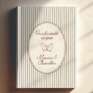 Personalized Family Recipe Book