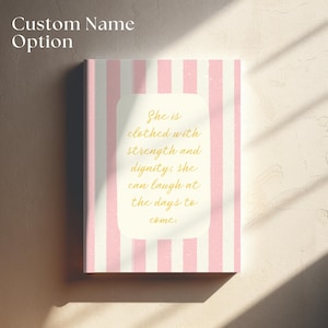 Prayer Journal Christian Bible Study Notebook Gift for Christian Girl Jesus Journal Bible Verse Notebook Sermon Notes Personalized Journal