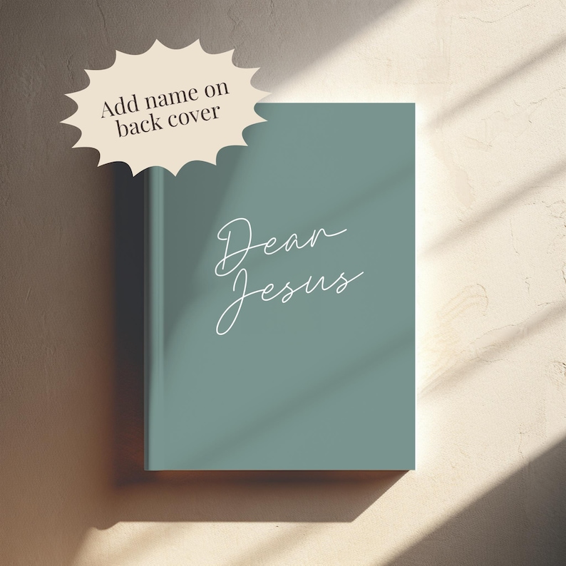 Dear Jesus Notebook
