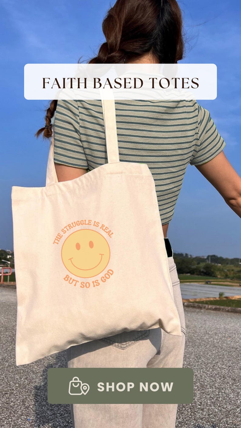 Bible Study Tote Bag for Women