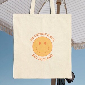Reusable Shopping Tote Christian